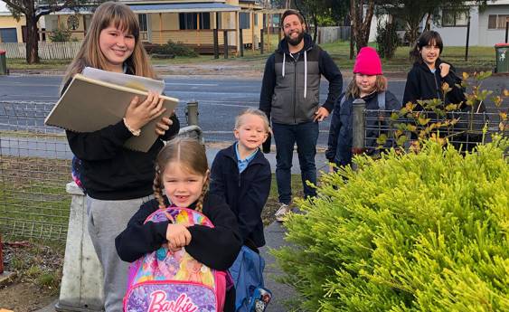 First wave of back-to-schoolers