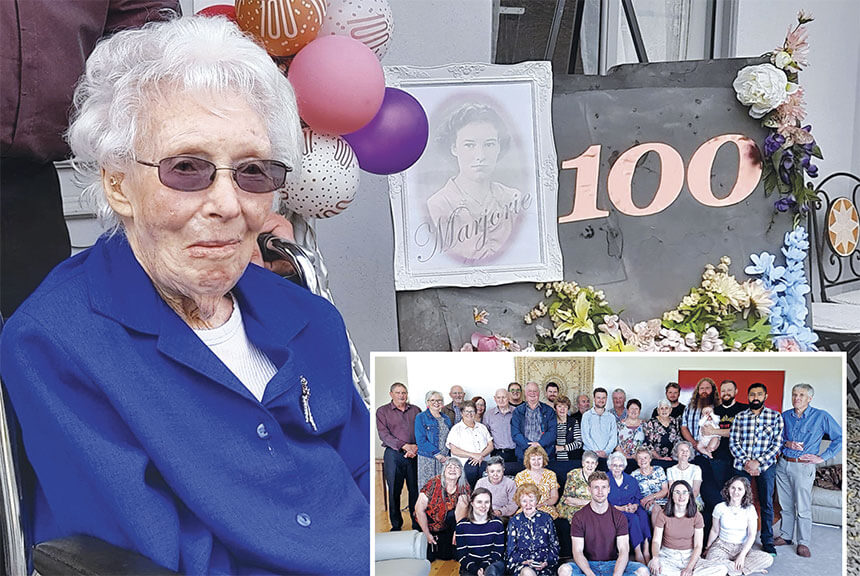 A century for Marjorie